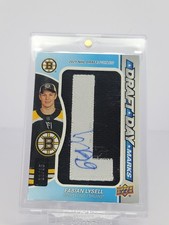 Upper Deck SP Game Used Draft Day Marks Rookie Auro Fabian Lysell L /35 Bruins