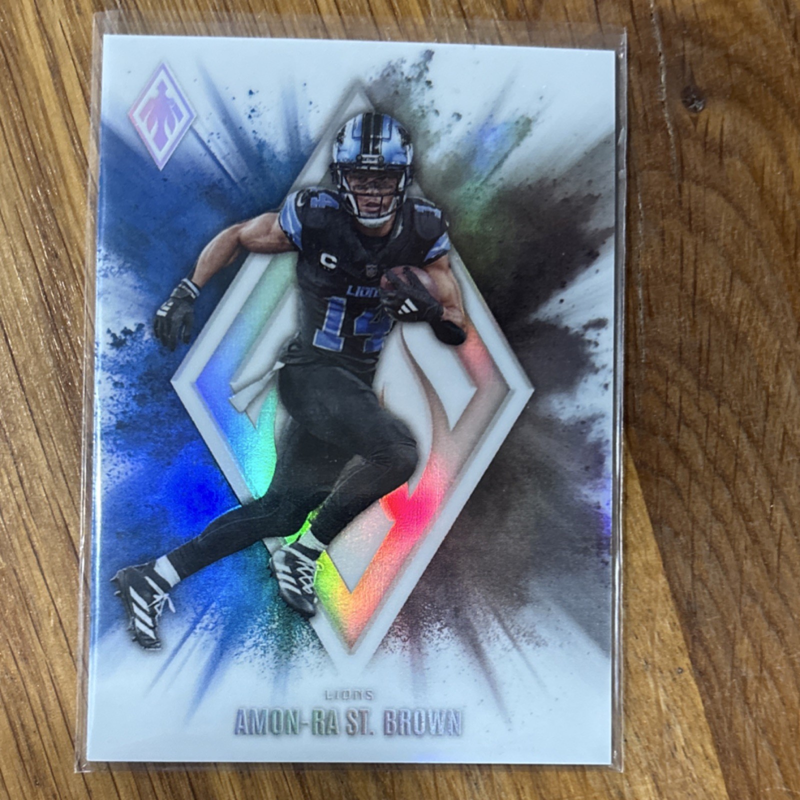 COLOR BLAST Amon-Ra St. Brown Detroit Lions Panini 2025 Phoenix Football #20