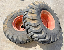 Kubota B21 Tractor 12.4-16 Rear Tires & Rims