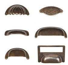 Möbelgriffe für Antik und Stilmöbel Buffet Schrank Griff Gründerzeit Jugendstil