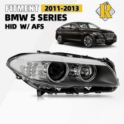 For 2011-2013 BMW F10 528i 535i HID w/AFS Adaptive Projector Headlight Passenger