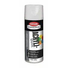Krylon Industrial K01501a07 Spray Paint, White, Gloss, Solvent, 12 Oz