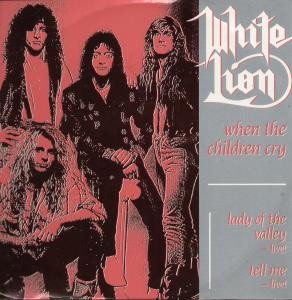 White Lion - When The Children Cry - Used Vinyl Record 12 - F1085z