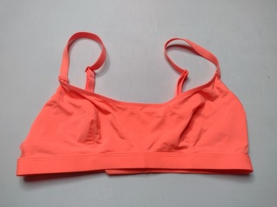 Parade Bralette Bra Small Neon Orange Wireless Wire Free Full Coverage ZZ
