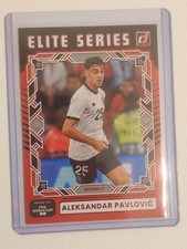 2025-26 donruss road to fifa world cup elite series #8 aleksandar pavlovic...