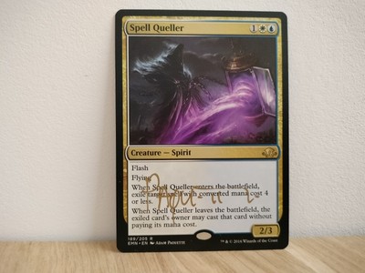 MTG Spell Queller Signed Adam Paquette