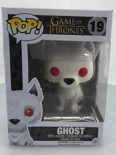 Funko POP! Television Game of Thrones Ghost #19 Vinyl Figure DAMAGED BOX