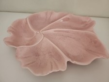 Bauer Pottery Midcentury MCM Art Deco Pink Tray Made in USA