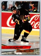 1993 Ultra Dixon Ward #102 Vancouver Canucks Hockey Card NHL