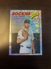 Topps Heritage Parallel Kyle Freeland #92 Colorado Rockies Baseball Card 2026