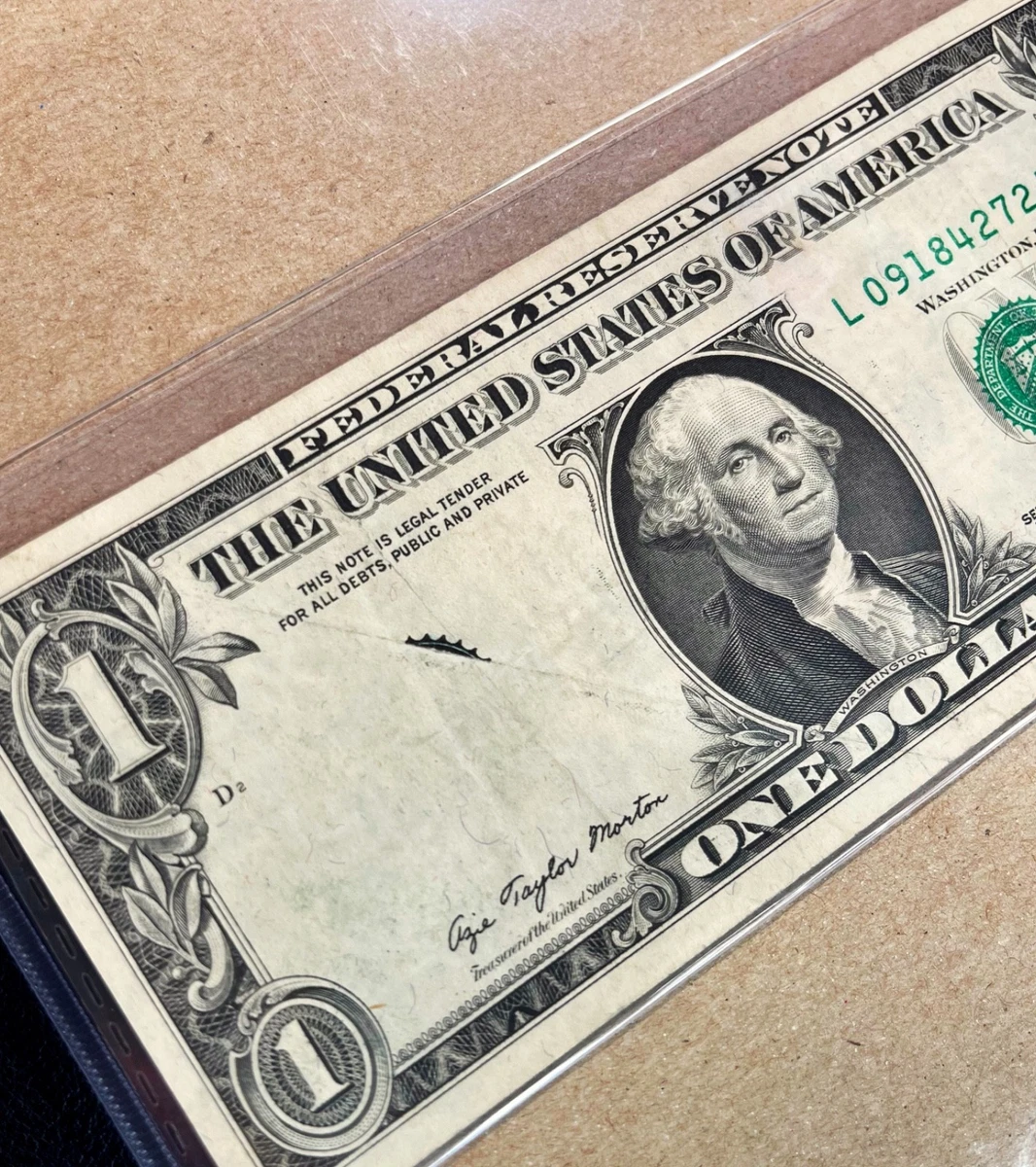 $1 Ungraded US Paper Money Errors for sale | eBay