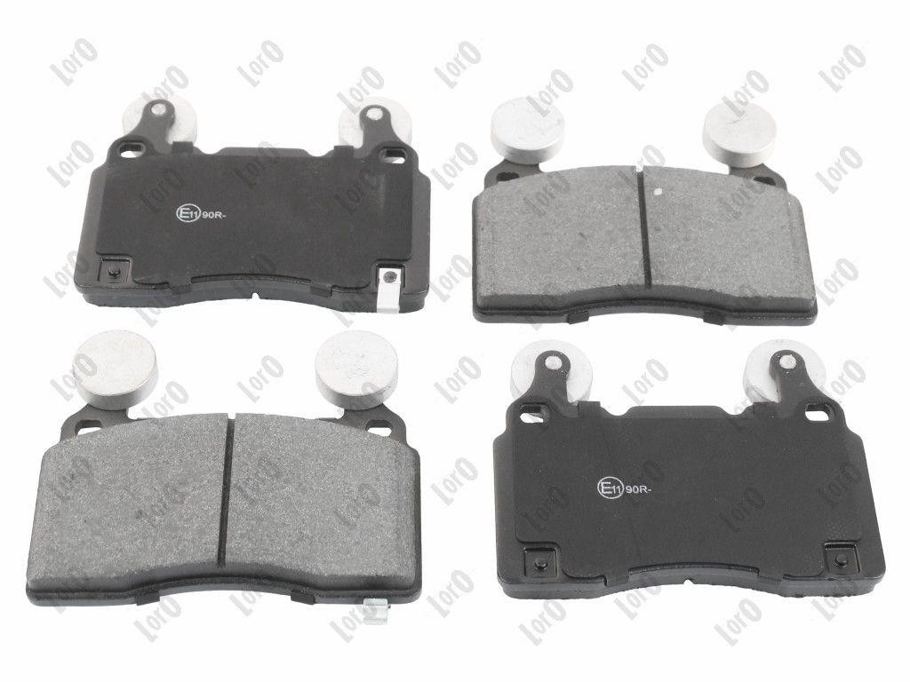 ABAKUS Disc Brake Pad Set BREMBO 231-01-337 For Chevrolet Opel, Reinforced