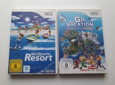 Nintendo Wii Sports Resort + Go Vacation Namco Spiel, Videospiele Game