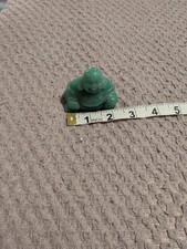 Hand Carved Jade Happy Buddha Statue Figure Heavy-duty 