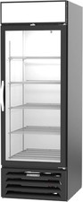 Beverage Air MarketMax  23.32 cu ft Black Glass Door Freezer Merchandiser