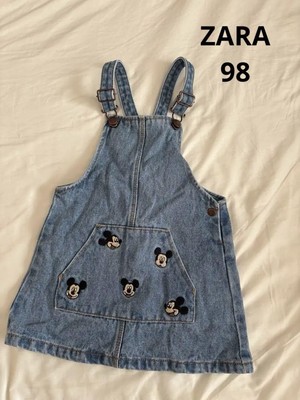 Jupe en jean Zara Janska salopette outlet Mickey Mouse