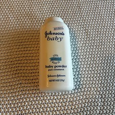 Vintage 1994 Johnson's Baby Powder 9 oz 80 full Used Most In Hospital X1