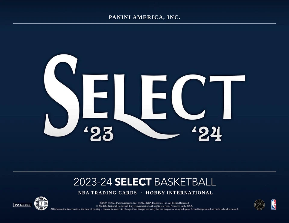 2023/24 PANINI SELECT BASKETBALL INTERNATIONAL HOBBY BOX - Image 3 of 4