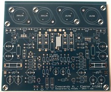 2SK135-2SJ50 Mosfet Hitachi Amplificatore Crescendo XL Elektor - 1 PCB Only
