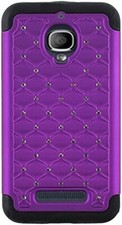 Cellairis Designer Series Hybrid Ripple Case for Alcatel OT Fierce, Purple