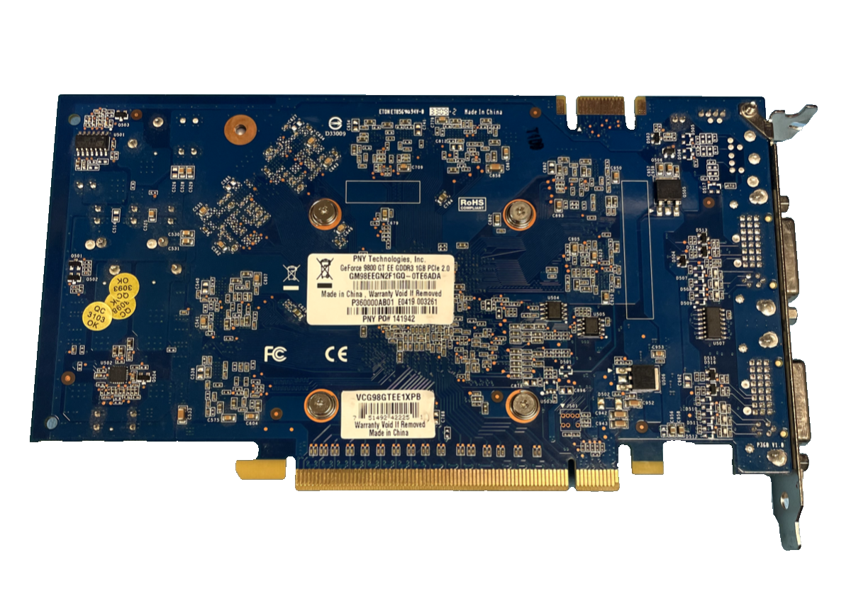 PNY Technologies NVIDIA GeForce 9800 GT VCG98GTEE1XPB Express 2.0