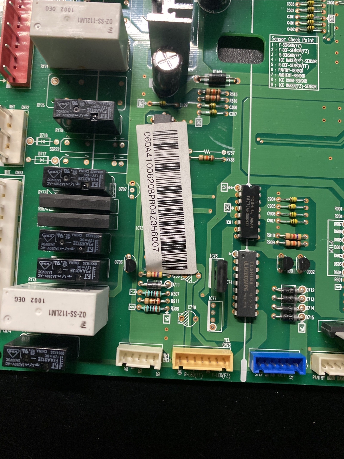 SAMSUNG REFRIGERATOR CONTROL BOARD PART DA4100620D BK1126 eBay