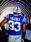 DWIGHT FREENEY Signed Autograph Auto 8X10 Photo HOF 24 Colts PSA SYRACUSE