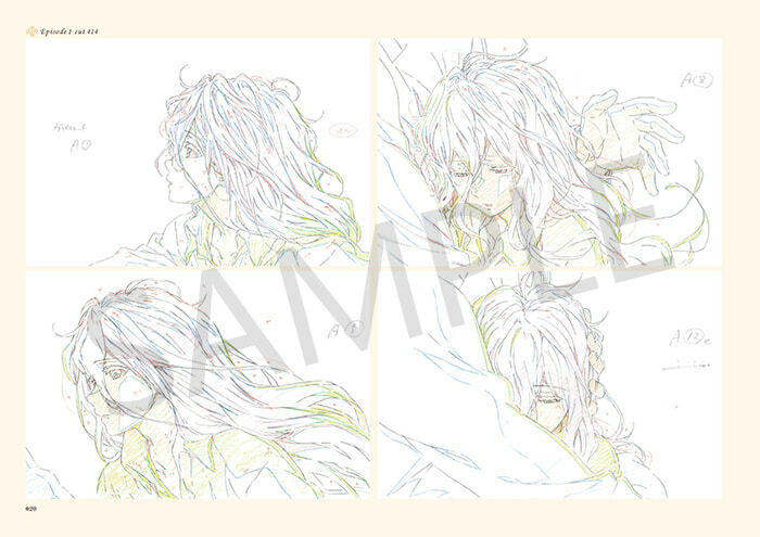 Kyoto Animation Violet Evergarden Keyframes Collection vol.1 vol.2