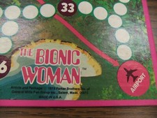 The Bionic Woman 1976 Board Game Parker Brothers, Jaime Sommers,