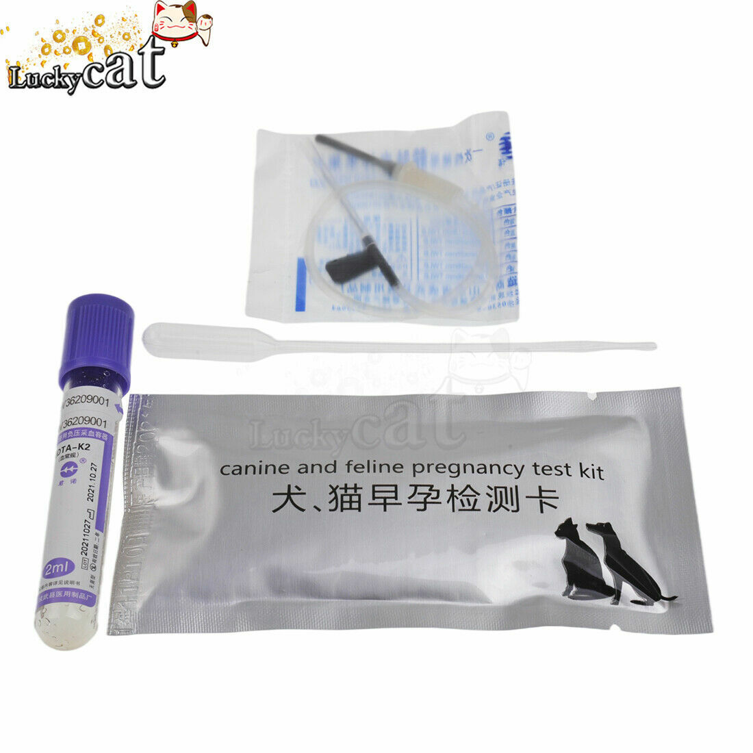 Dog Cat Ovulation Test Chip Canine Pregnancy Test Strip Veterinary 