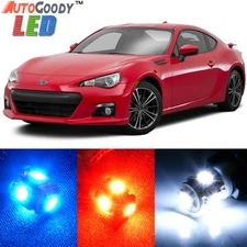 10 x Premium Xenon White LED Lights Interior Package Kit for Subaru BRZ + Tool