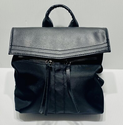 Botkier New York Trigger Mini Nylon Backpack in Black | eBay