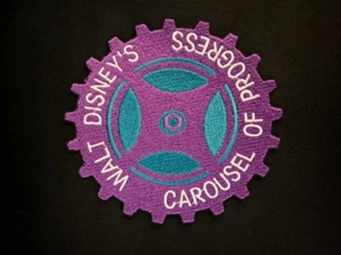 НОВАЯ вышитая карусель прогресса логотип булавка коллекционная сумка Disney булавки коллекции - Изображение 2 из 4