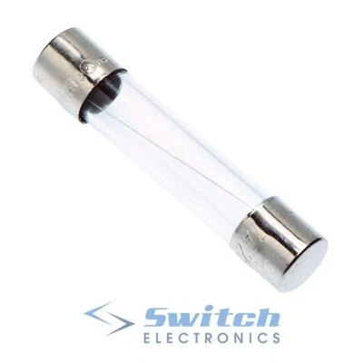 6x32 mm Glas Slow Blow Zeitverzögerung Sicherung verschiedene Verstärker und Packungsgrößen - Bild 1 von 2