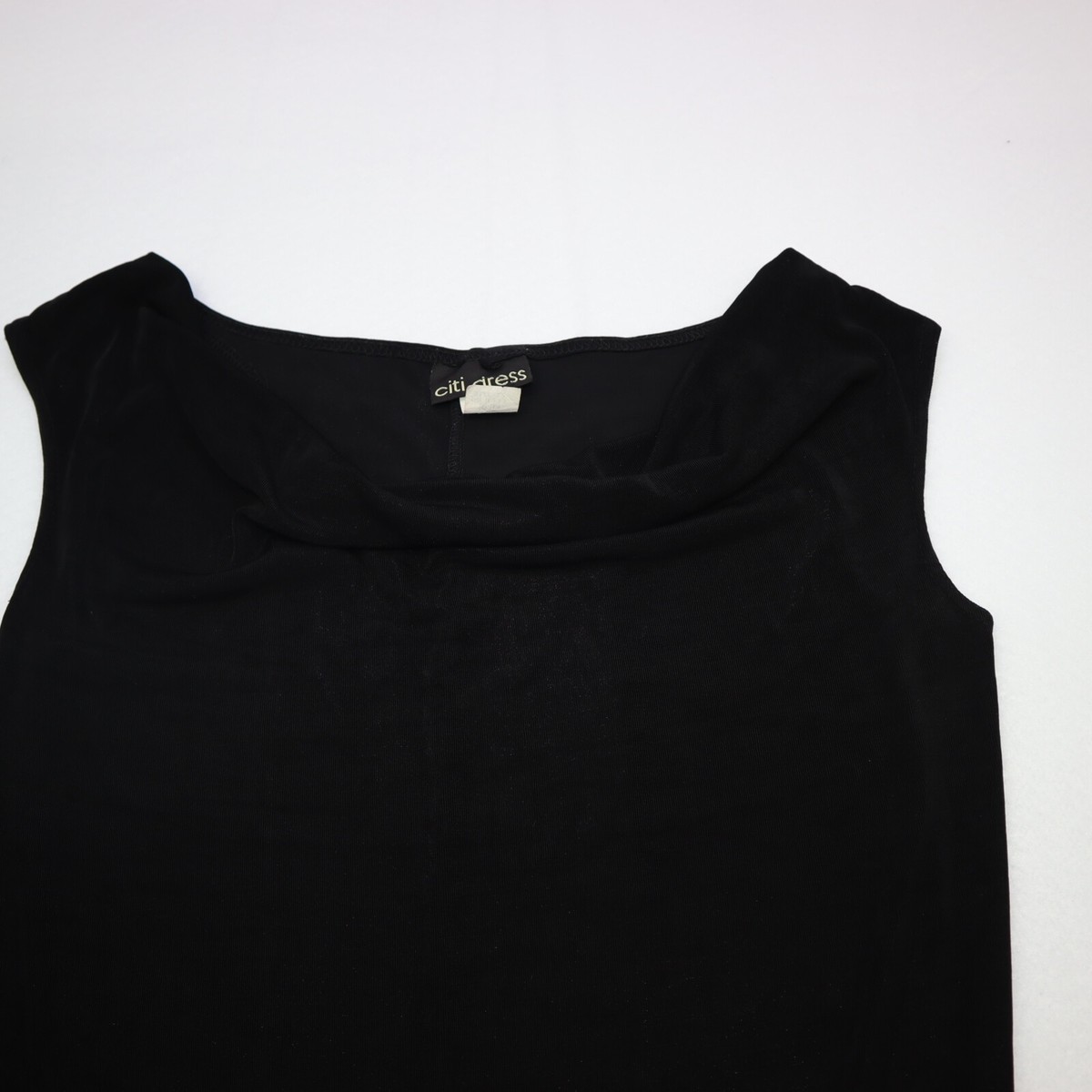 citi trends black dresses Vintage Citi Dress Women's Black Textured Sleeveless A-Line Dress main image 1