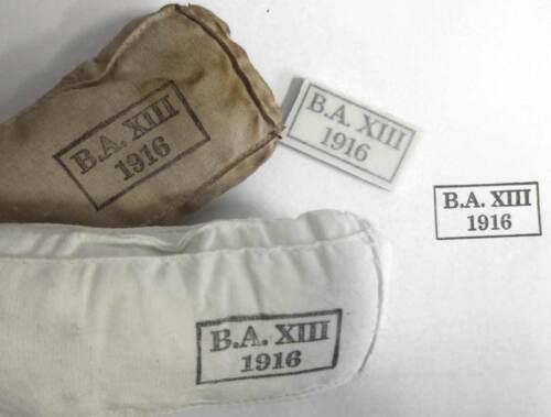 WW1 German Equipment & Cap 'Clothing Office' Acceptance Stamp Bekliedungsamt WWI - Photo 1/9