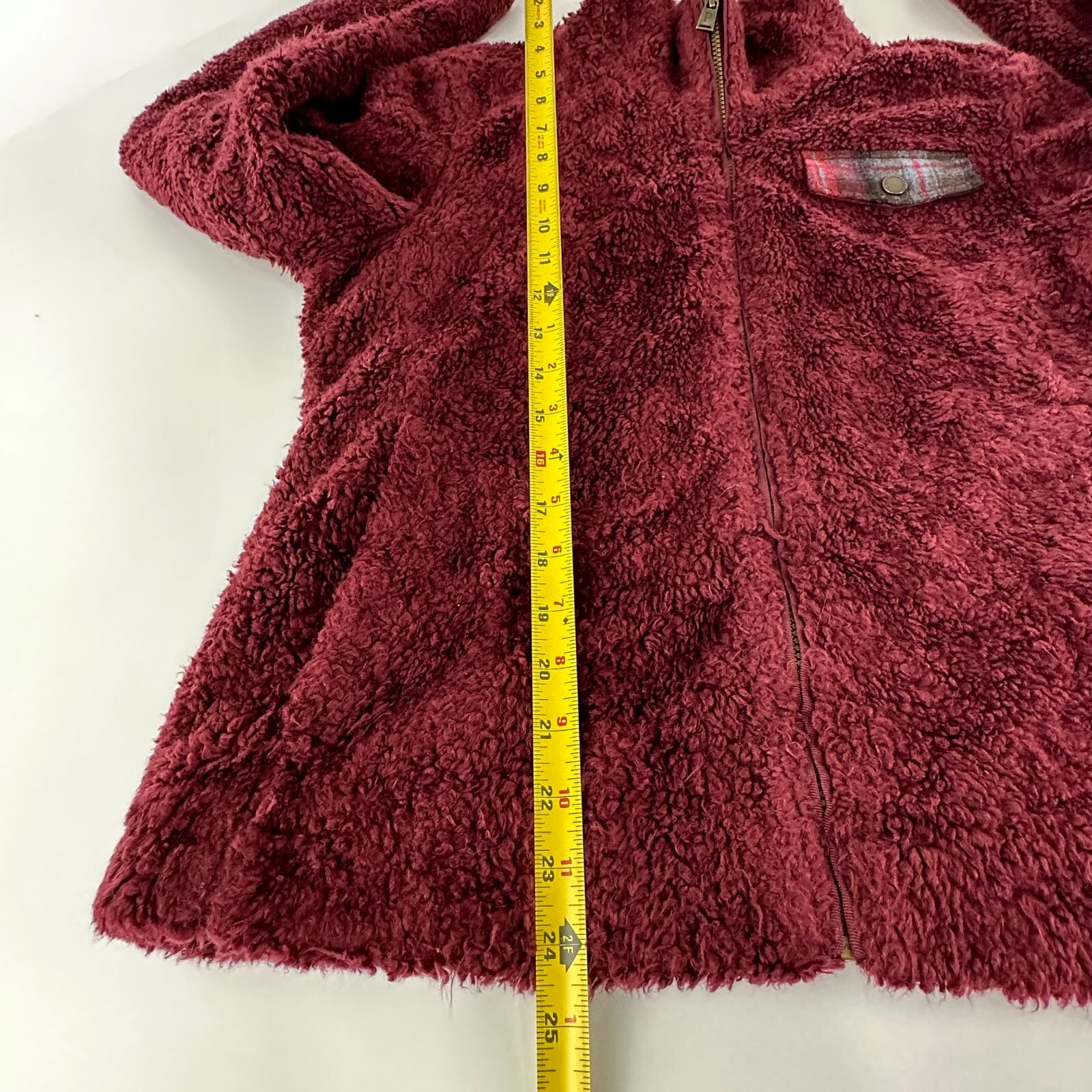 Pendleton Jacket Womens Small Full Zip Burgundy S… - image 13