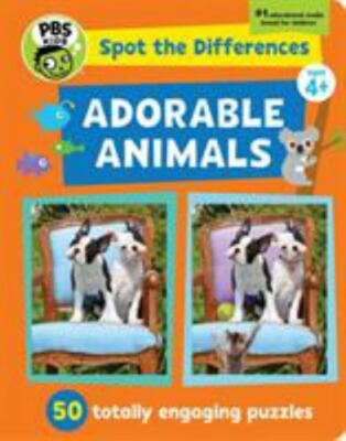 Spot the Differences: Adorable Animals (PBS Kids): 50 Picture Puzzles, Thousands