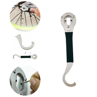 Tragbares Fahrrad untere Halterung Schloss Ring Entfernung Werkzeug quadratisches Loch Schraubenschlüssel Reparatur