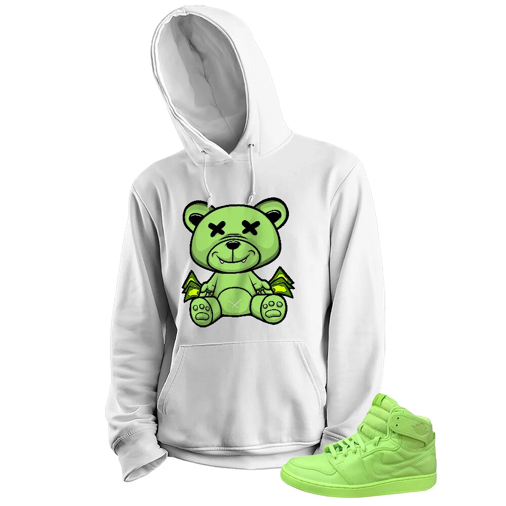 Rich Teddy Bear Hoodie Matching Jordan 1 Billie Eilish Sneaker