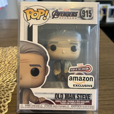 アメコミ Funko Pop Old Man Steve Funko Pop! Vinyl: Marvel - Old Man Steve - Amazon (Exclusive) #915