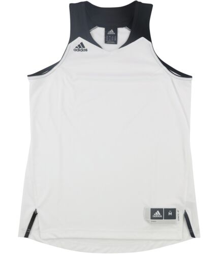 Adidas Womens Team Speed Basketball Jersey, White, Medium - Photo 1/2