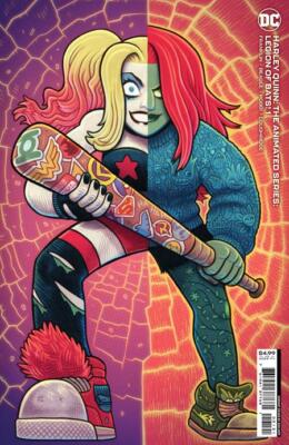 HARLEY QUINN THE ANIMATED SERIES LEGION OF BATS #1 VARIANT CVR B DAN HIPP CARD S
