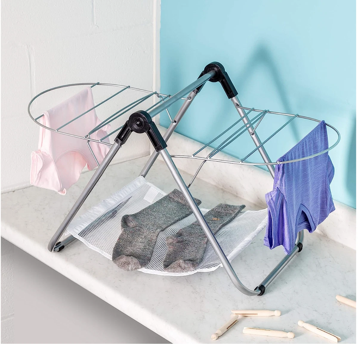 Honey Can Do Gullwing Drying Rack - White