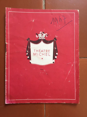 Programm THEATER MICHEL Fünfundzwanzig Jahre Glück JACQUES BAUMERDaussmond *
