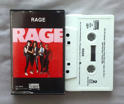 Rage: Self-Titled. 1981. Cassette Tape.