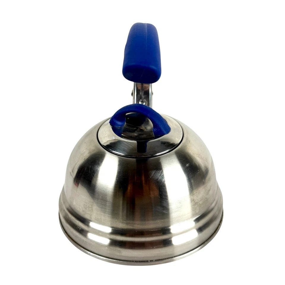 BergHOFF 18/10 ACERO INOXIDABLE ACERO INOXIDABLE SILBIDO TETERA MANGO DE SILICONA Foto 2 de 4