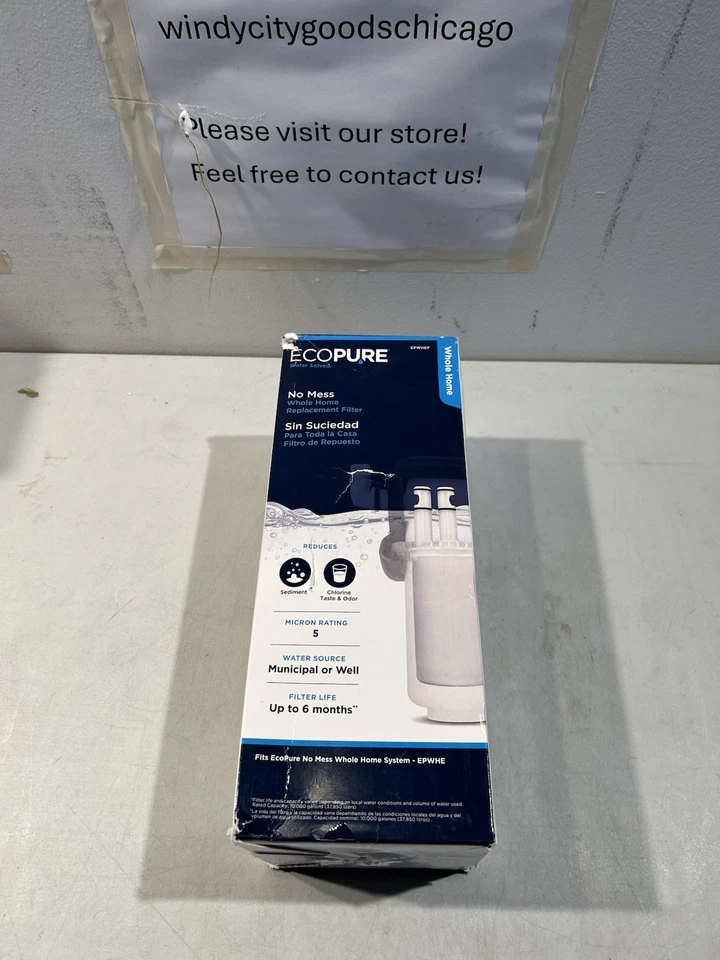 EPWHEF Whole Home Replacement Filter, Transparent/White - Image 3 of 4