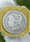 1921 S Morgan Silver Dollar $1 - San Francisco Mint Mark 90% Silver Circulated