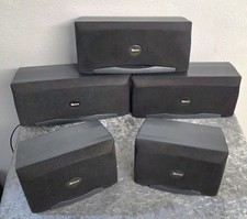 5x Tevion Surround Speaker HTS-1302 Lautsprecher Boxen Regallautsprecher